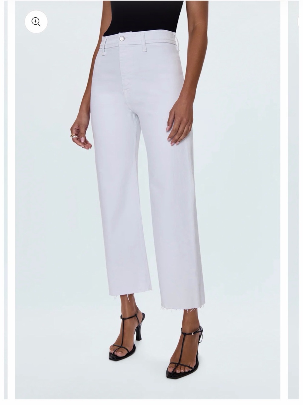 Pistola PENNY High Rise Wide Leg Crop Jeans - Picture 3 of 9